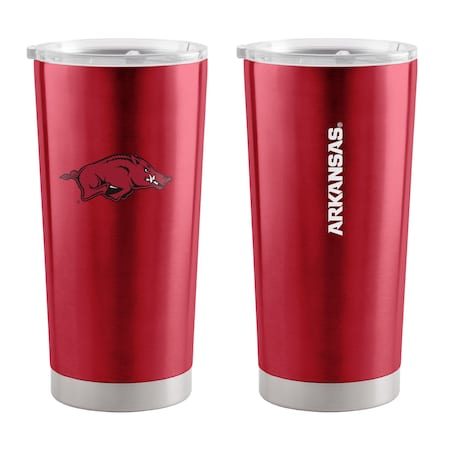 Logo Brands Arkansas 20oz Gameday Stainless Steel Tumbler 108-S20T-1